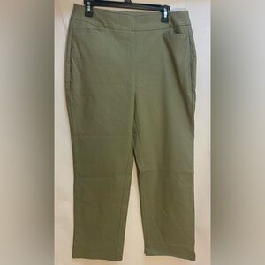 Chico’s Woman’s Tan Crop Pants Size 10 - Inseam‎ 24”